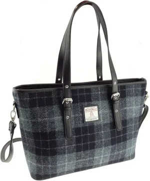 TARTAN TWEEDS Harris Tweed Large Tote Bag Spey LB1028