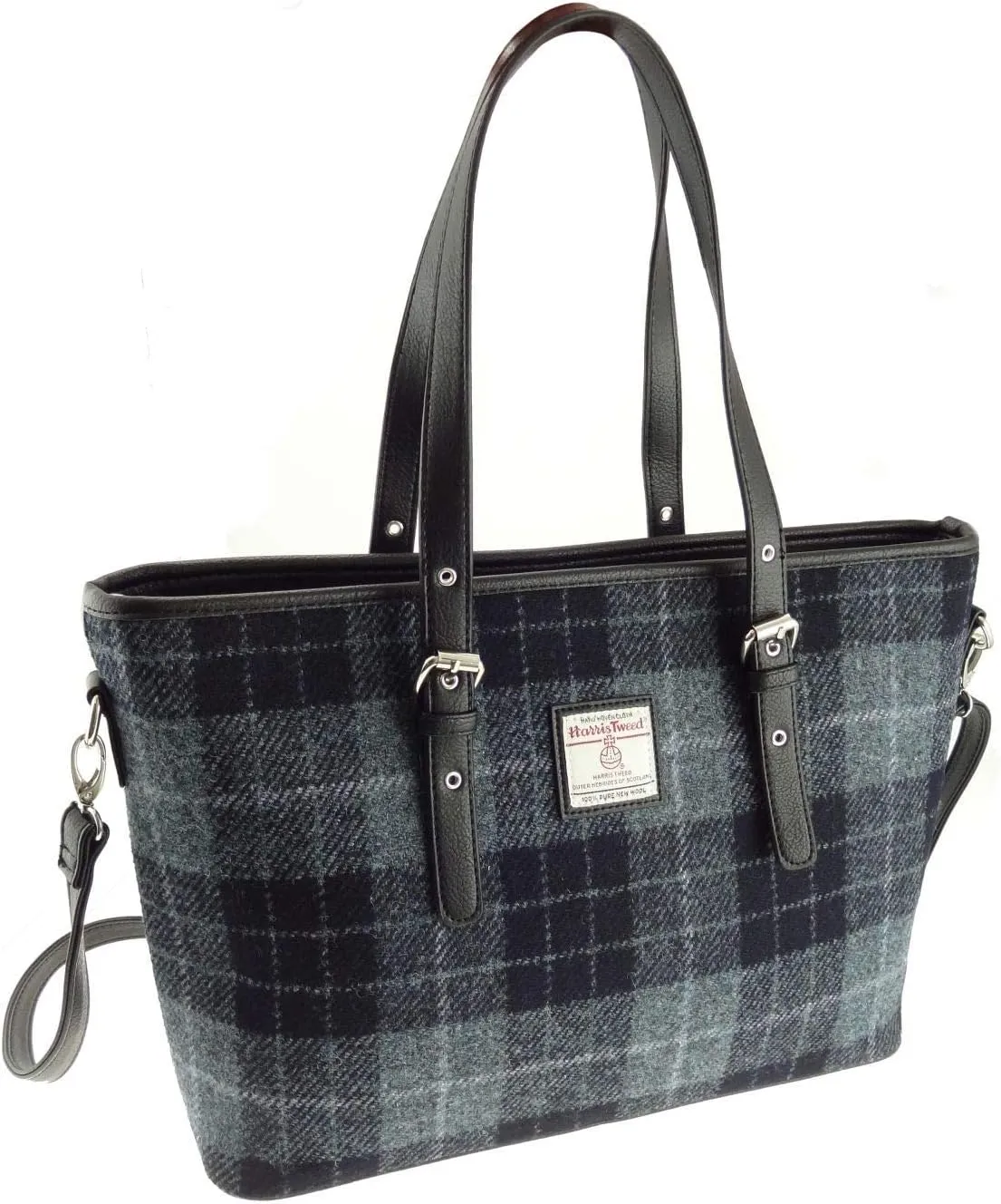 TARTAN TWEEDS Harris Tweed Large Tote Bag Spey LB1028