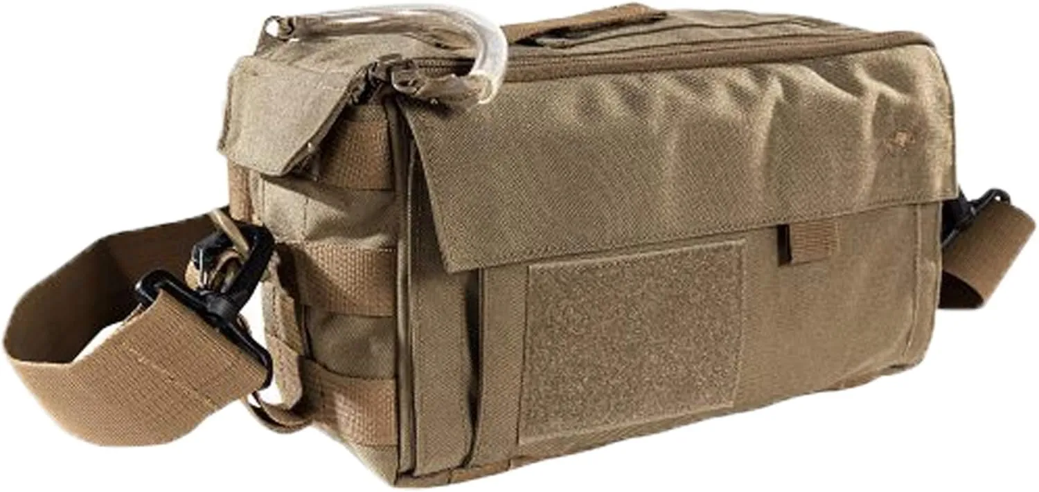Tasmanian Tiger Small Medic Pack Mk II, Tactical Small MOLLE Medical Bag, First Aid Storage, YKK Zippers, Coyote