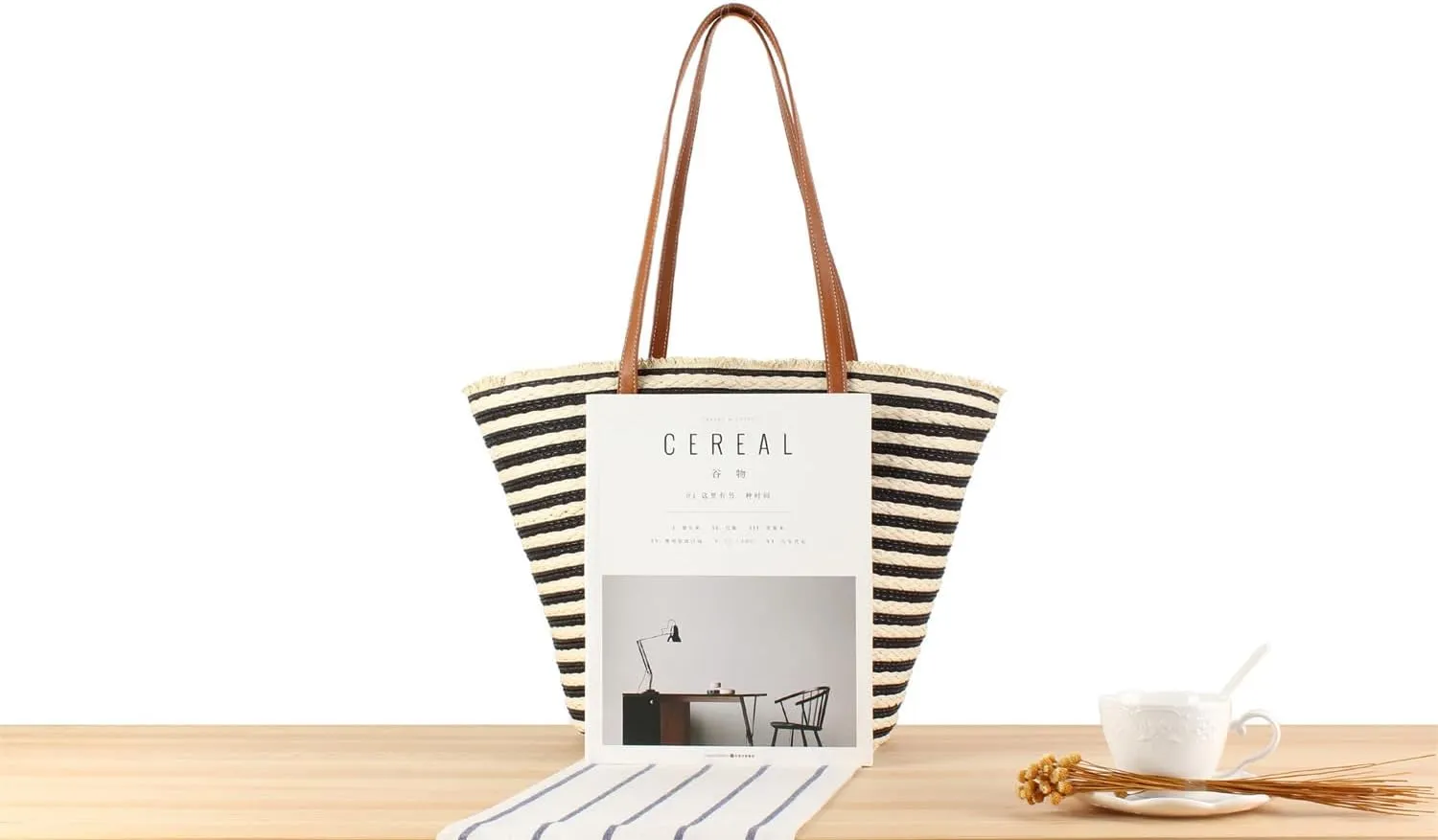 Teeya Straw Crossbody Bag Women Weave Shoulder Bag Round Summer Beach Purse and Handbags