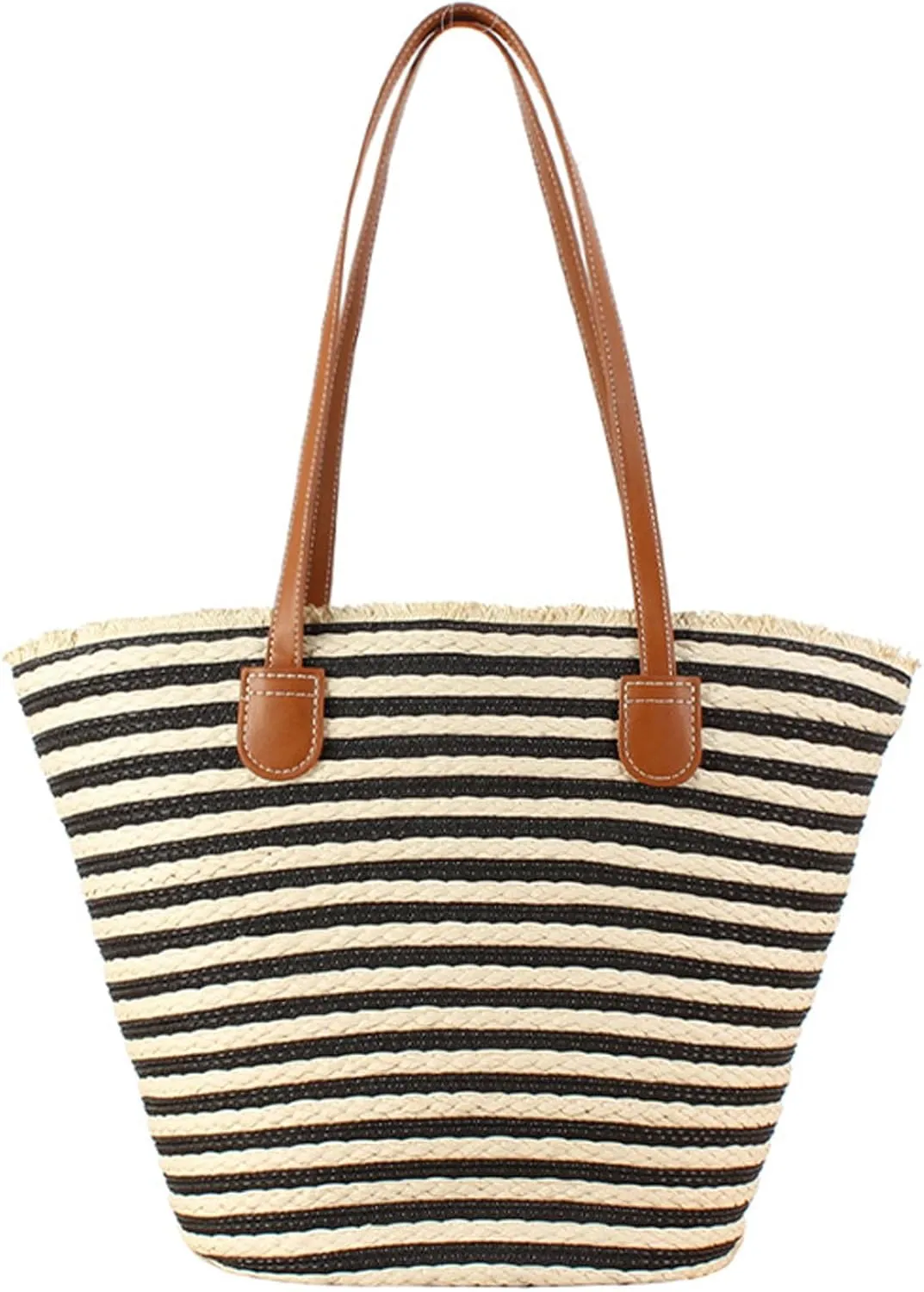 Teeya Straw Crossbody Bag Women Weave Shoulder Bag Round Summer Beach Purse and Handbags