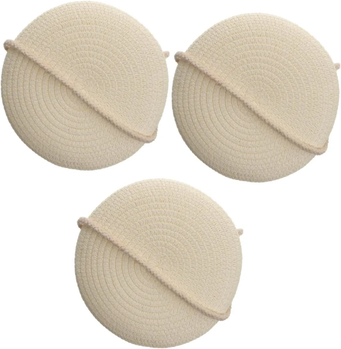 TENDYCOCO 2pcs Color Straw Bag Straw Diagonal Span Mobile Phone Bag Vacation