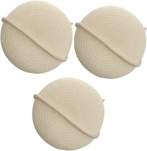 TENDYCOCO 2pcs Color Straw Bag Straw Diagonal Span Mobile Phone Bag Vacation