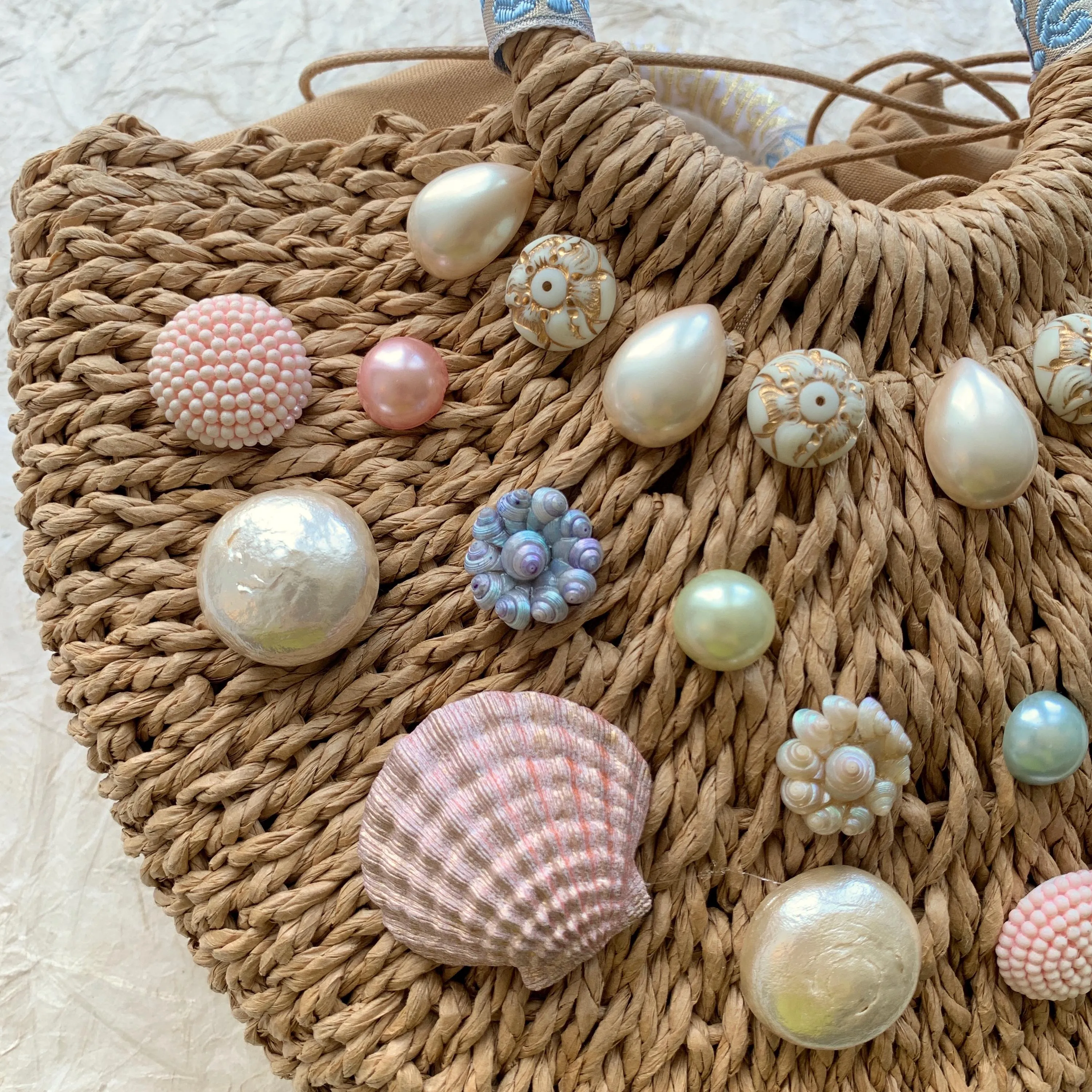 The Shelby Straw Handbag - One-of-a-Kind
