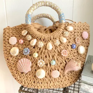 The Shelby Straw Handbag - One-of-a-Kind
