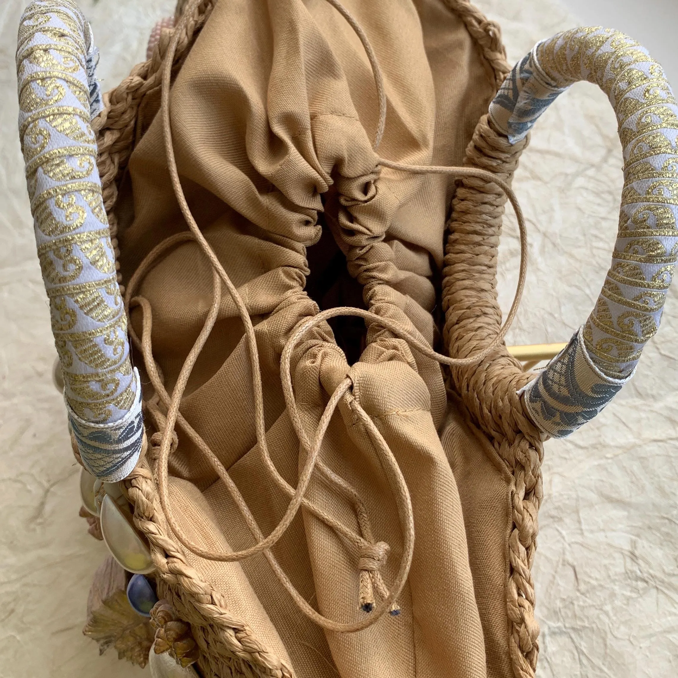 The Shelby Straw Handbag - One-of-a-Kind