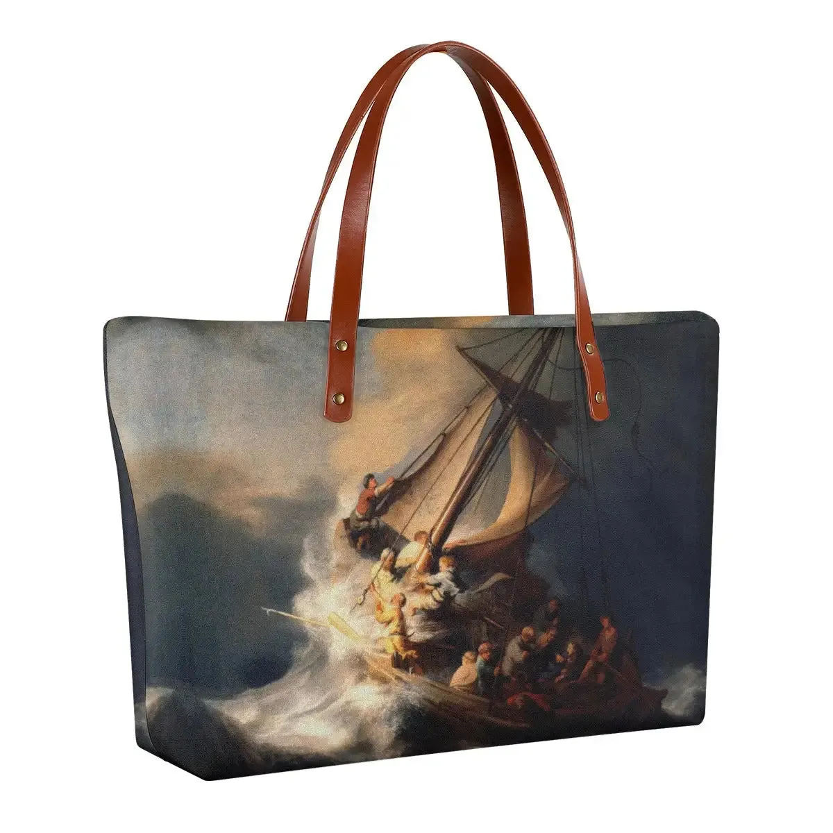 The Storm on the Sea of Galilee Tote Bag