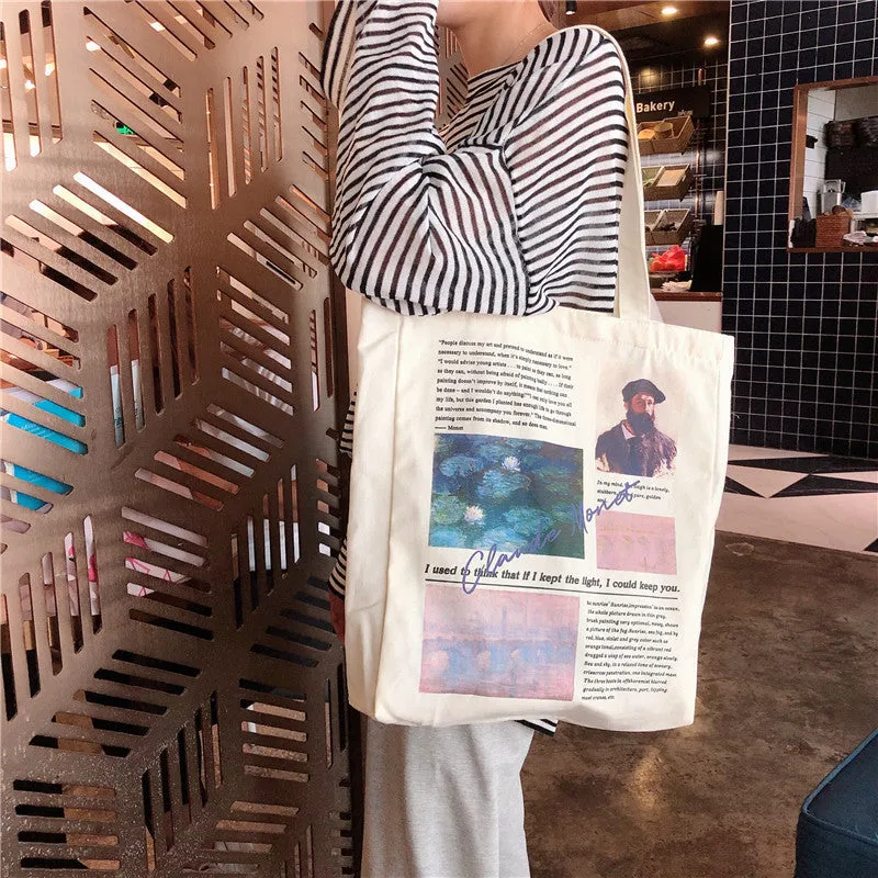 The Vintage Artsy Tote Bag