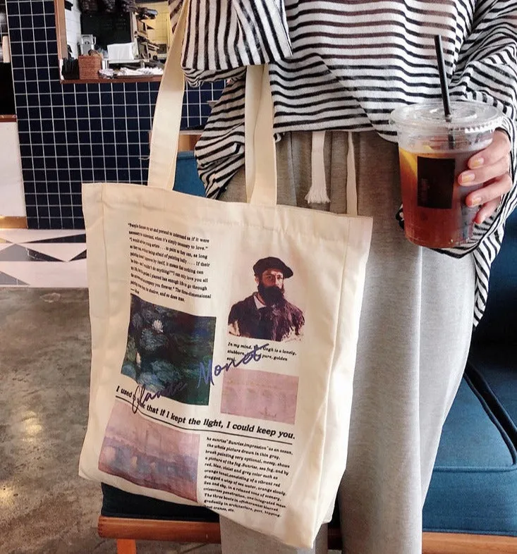 The Vintage Artsy Tote Bag