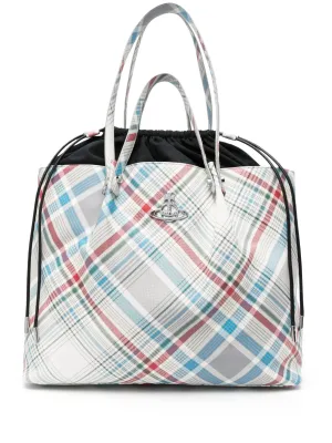 Tina bag tote Low-cost Madras-print Flawless