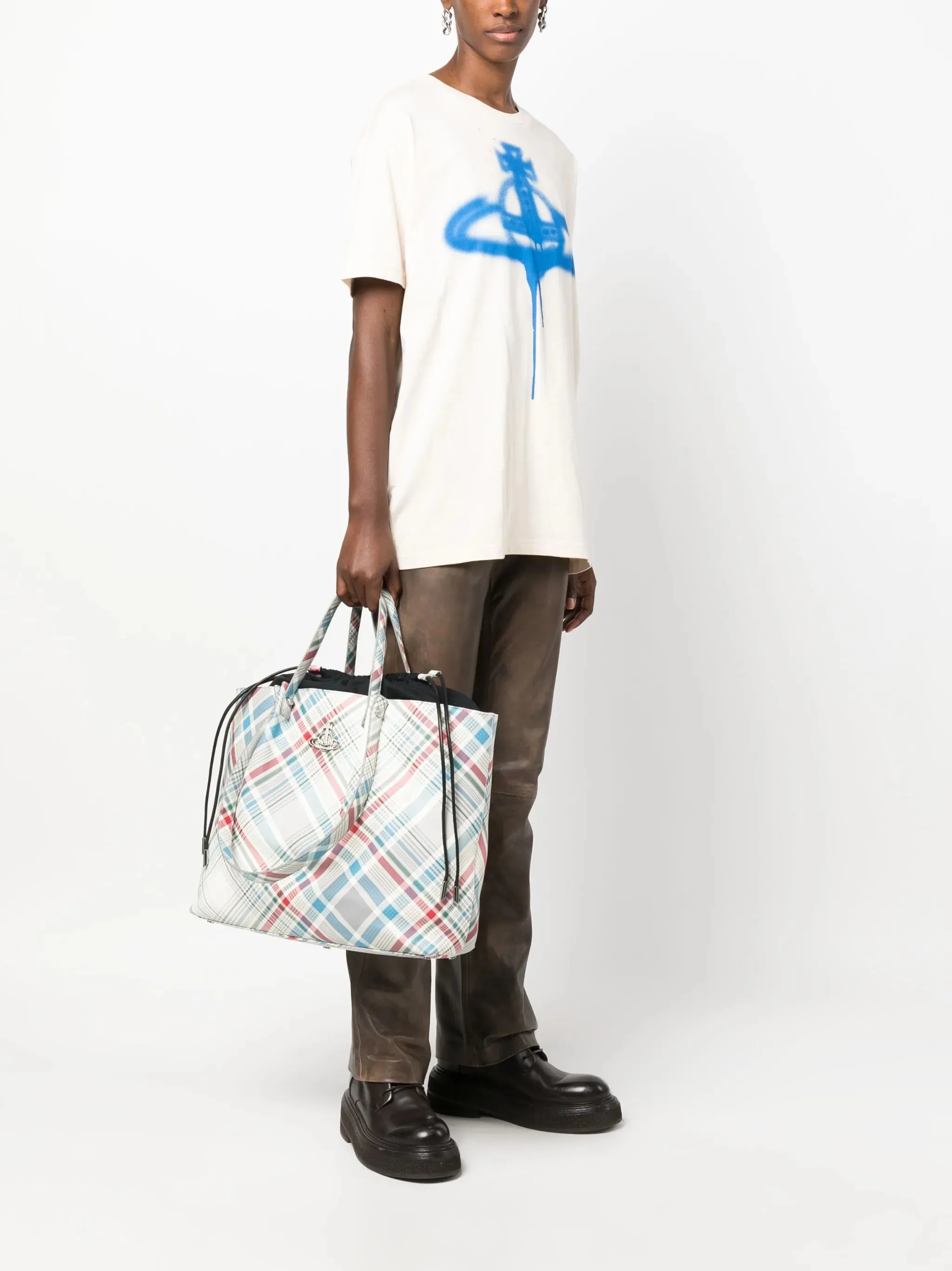 Tina bag tote Low-cost Madras-print Flawless