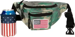 Tipsy Elves Unisex Adult Patriotic Fanny Pack 2024