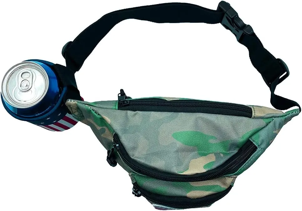 Tipsy Elves Unisex Adult Patriotic Fanny Pack 2024