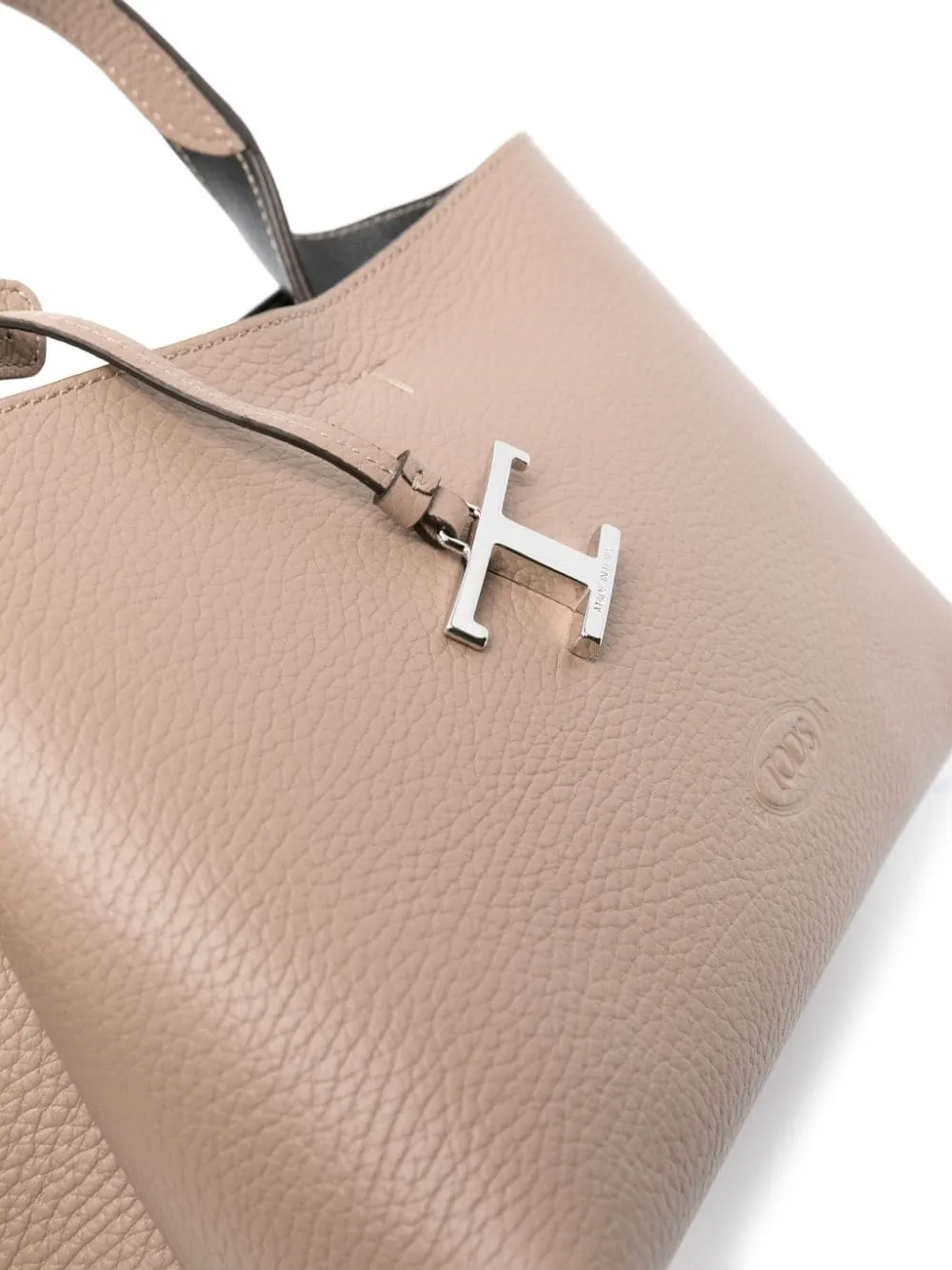 Tod's T Timeless Micro Leather Tote Bag