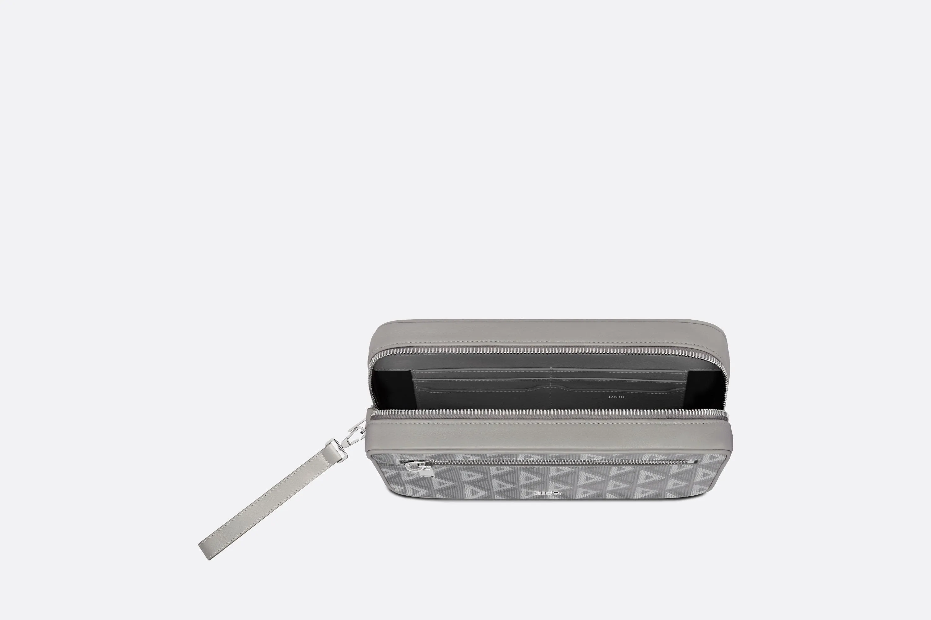 Toiletry Bag • Dior Gray CD Diamond Canvas