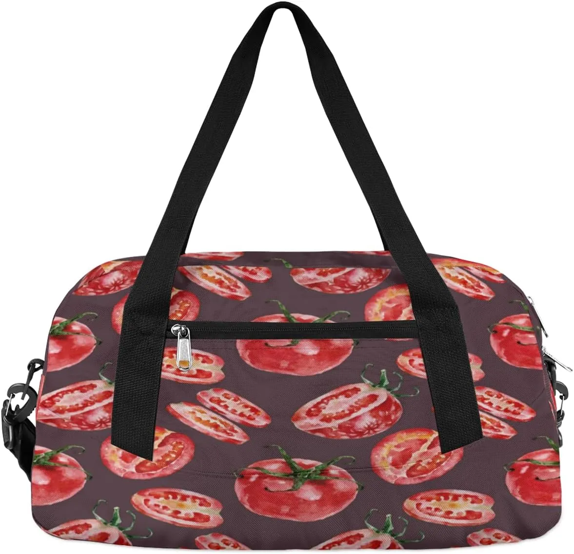 Tomatoes Gym Bag, Duffle Bag, Weekender Bag, Duffel Bag, Overnight Bag, Travel Duffel Bag, Dance Bag, Tote Bag, Beach Bag, Pool Bag, Gym Duffle Bag, Carry on Bag