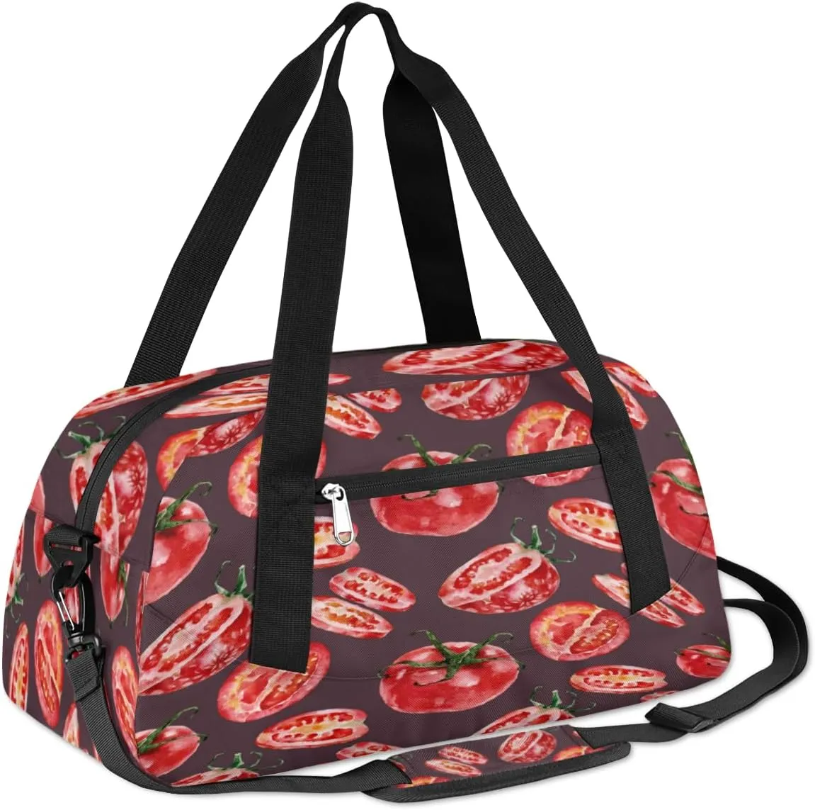 Tomatoes Gym Bag, Duffle Bag, Weekender Bag, Duffel Bag, Overnight Bag, Travel Duffel Bag, Dance Bag, Tote Bag, Beach Bag, Pool Bag, Gym Duffle Bag, Carry on Bag