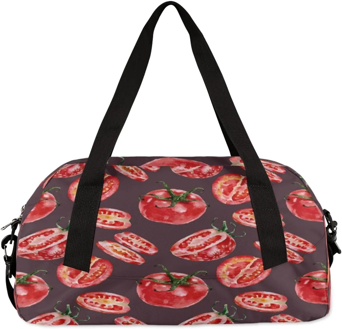 Tomatoes Gym Bag, Duffle Bag, Weekender Bag, Duffel Bag, Overnight Bag, Travel Duffel Bag, Dance Bag, Tote Bag, Beach Bag, Pool Bag, Gym Duffle Bag, Carry on Bag