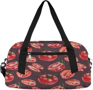 Tomatoes Gym Bag, Duffle Bag, Weekender Bag, Duffel Bag, Overnight Bag, Travel Duffel Bag, Dance Bag, Tote Bag, Beach Bag, Pool Bag, Gym Duffle Bag, Carry on Bag
