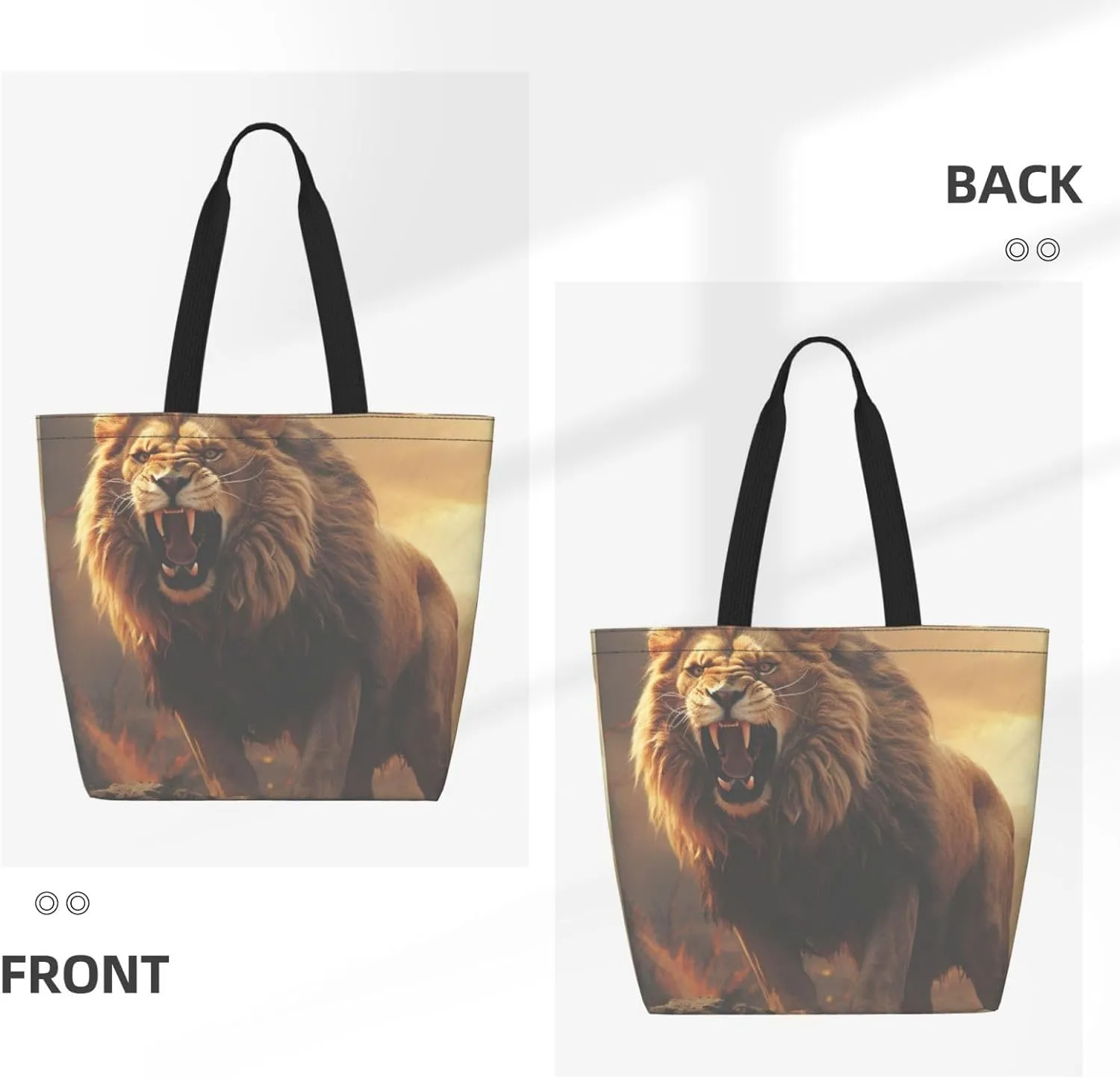 Tote Bag for Women Grocery Bag Reusable Shopping Bag Beautiful Fireworks Handbag Foldable Shoulder Bag
