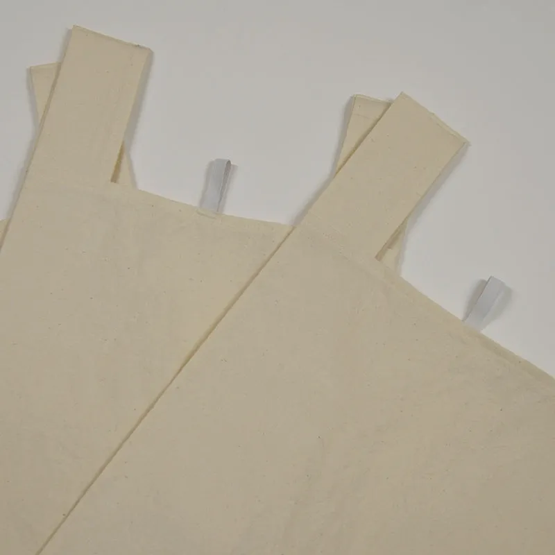 Tote Bag Natural Cotton Calico Eco-Friendly Reusable
