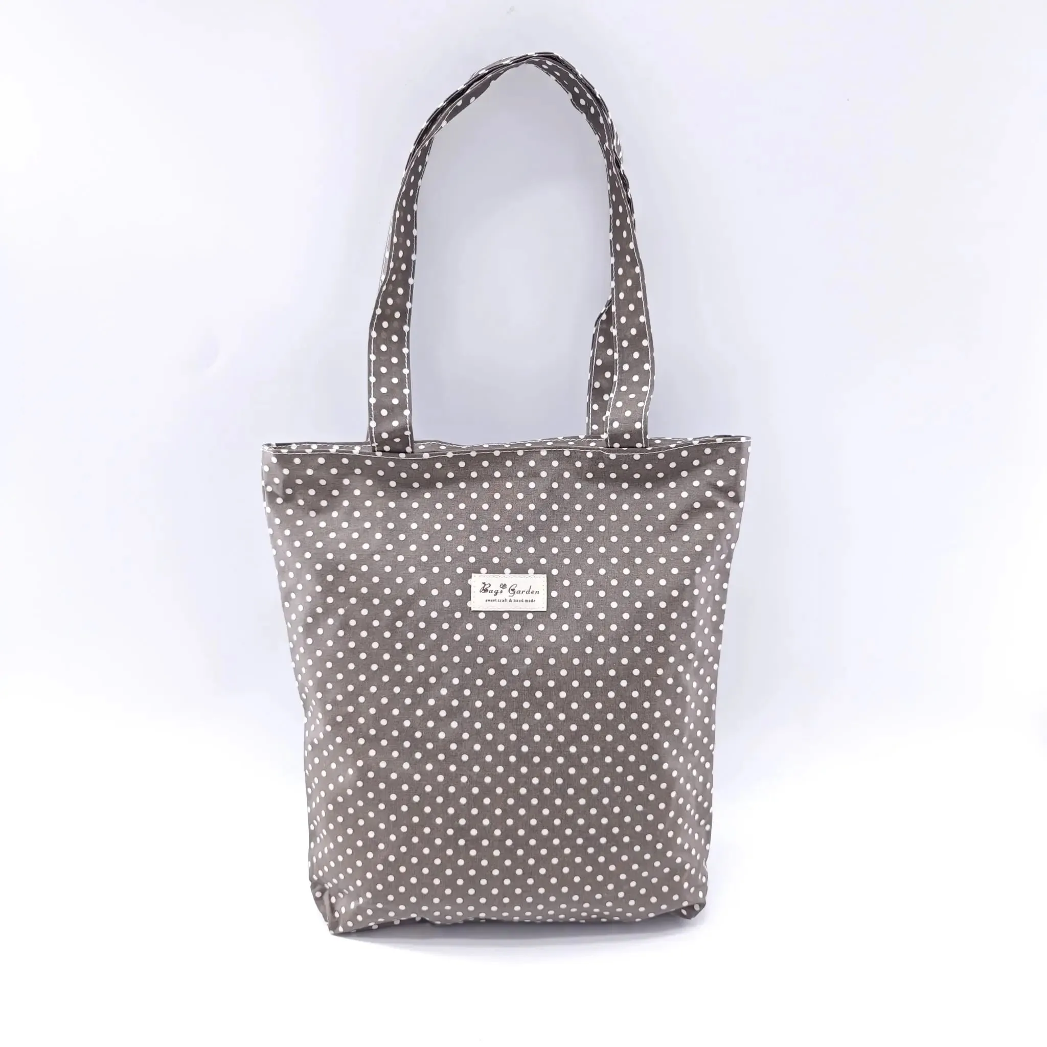 Tote bag waterproof Lunares Marrón Bags Garden