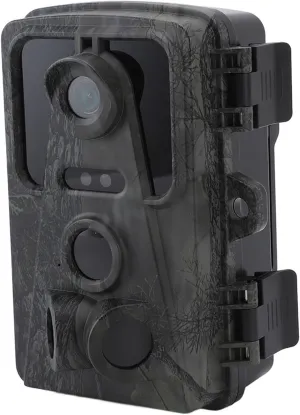 Trail Camera 1080P 16MP, Trail Game Camera with Night 0.8s Trigger Time Motion Activated IP66 with 940NM Infrared LED Light 2.0 Inches Screen for Wildlife
