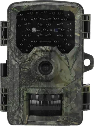 Trail Camera, 4K 16MP Motion Detection Camera with 2inch Color Screen, PIR Detection, Camera for Wildlife Monitoring