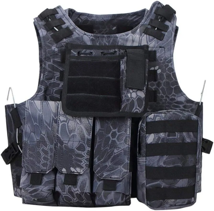 Trainning Tactical Airsoft Paintball Combat Swat Assault Army Shooting Hunting Outdoor Molle Police Vest