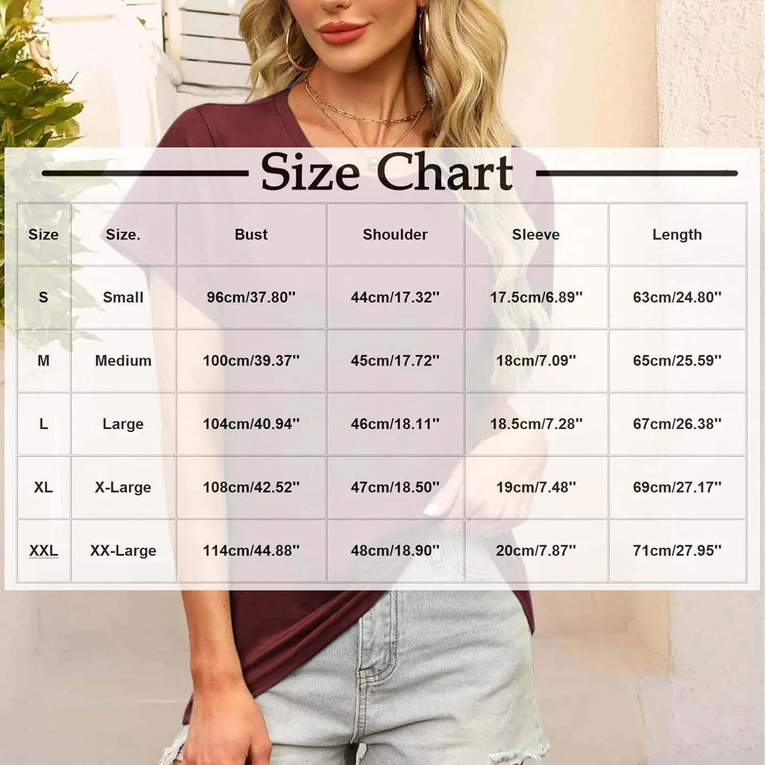 Trendy Tops for Women 2025 Basic V Neck Solid Floral Shirts Dressy Casual Short Sleeve Tunics Summer Vacation Blouses