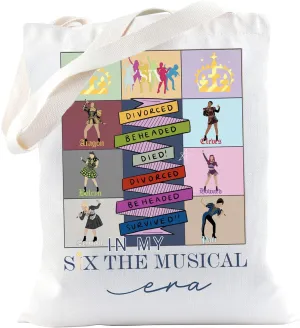 TSOTMO Musical Theatre Gift Musical Merchandise Tote Bag for Opera Lovers Theatre Fans Gift