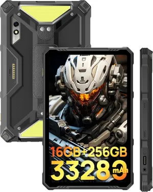 Ulefone Armor Pad 3 Pro Rugged Tablet 4G, 33280mAh(66W), 10.36" 2K Display, IP68/69K, 50MP   32MP, Dual 1100LM LED Lights, 16GB   256GB Android 13, uSmart Expansion Connector, HDMI Port, NFC