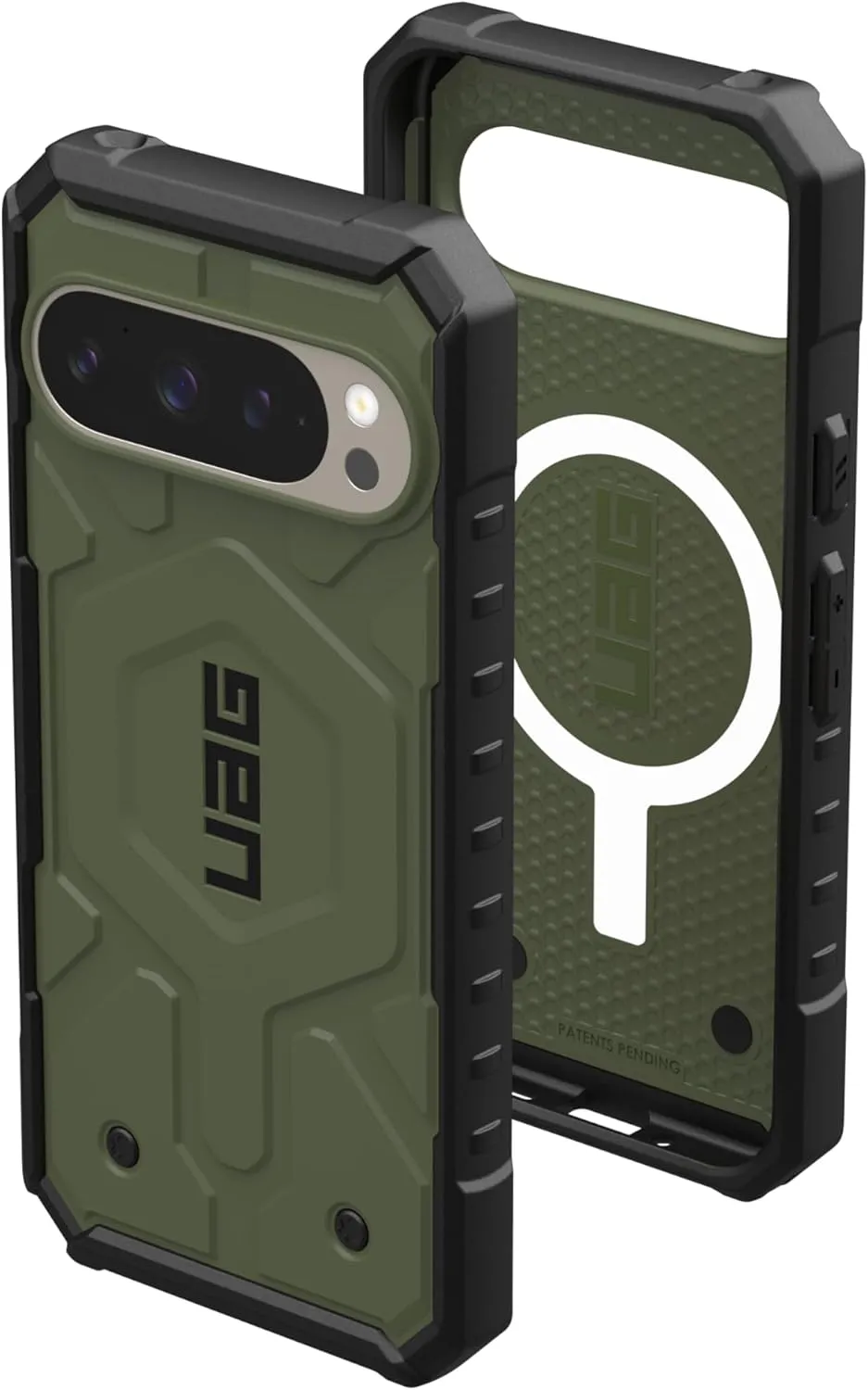 URBAN ARMOR GEAR UAG Made for Google Pixel 9 Pro Case Pathfinder Olive Drab, Rugged Anti-Scratch Shockproof Military Drop Tested MIL-STD Protective Cover