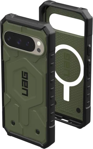 URBAN ARMOR GEAR UAG Made for Google Pixel 9 Pro Case Pathfinder Olive Drab, Rugged Anti-Scratch Shockproof Military Drop Tested MIL-STD Protective Cover