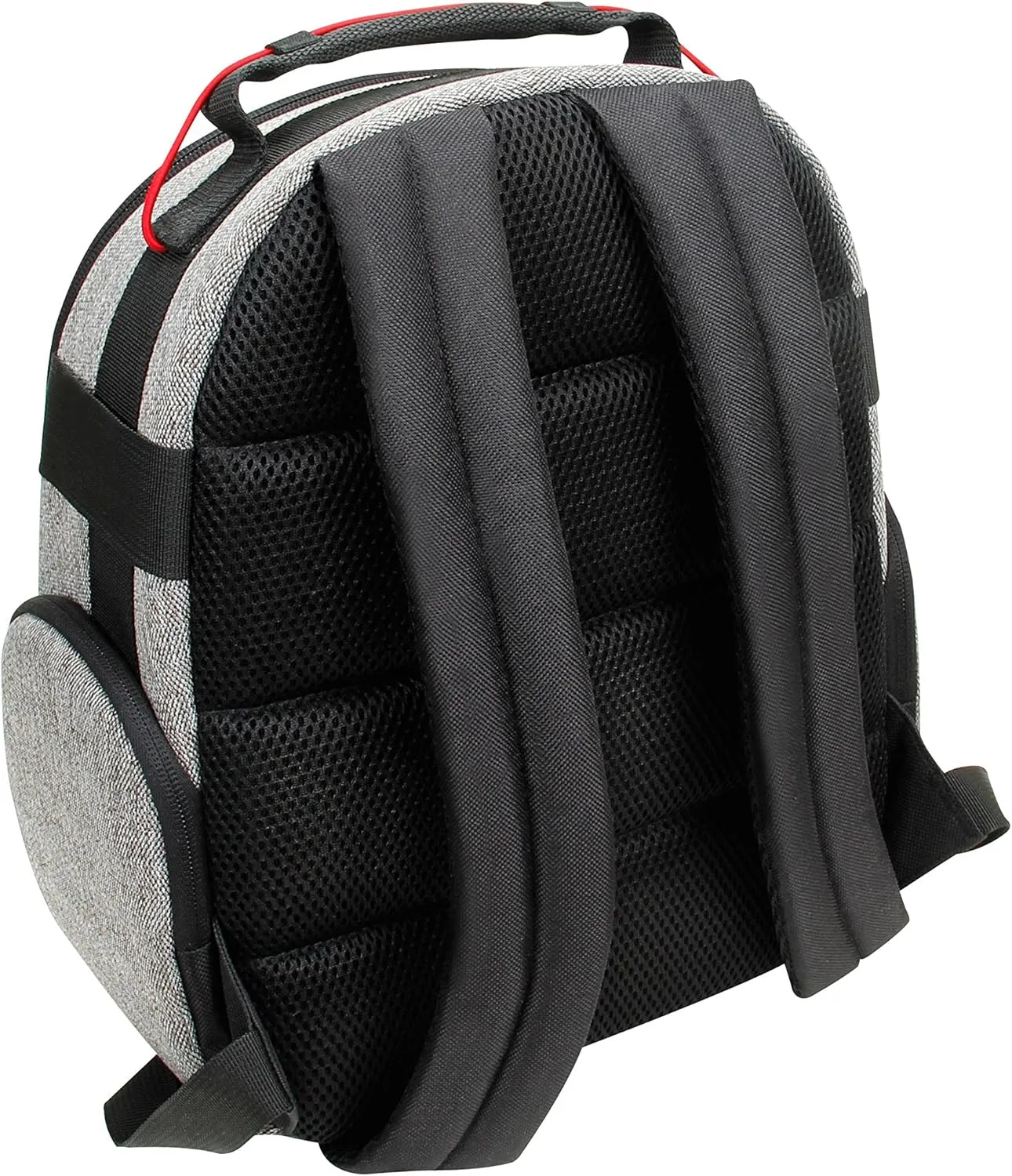 USA GEAR Portable Camera Backpack for DSLR with Customizable Accessory Dividers, Weather Resistant Bottom and Comfortable Back Support - Compatible with Canon, Nikon, Sony, Fujifilm, and More (Gray)