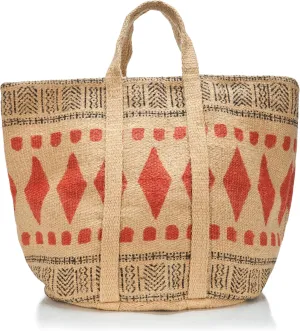 VELVET BY GRAHAM & SPENCER Kadi Basket Tote by Cleo Wade, Multi