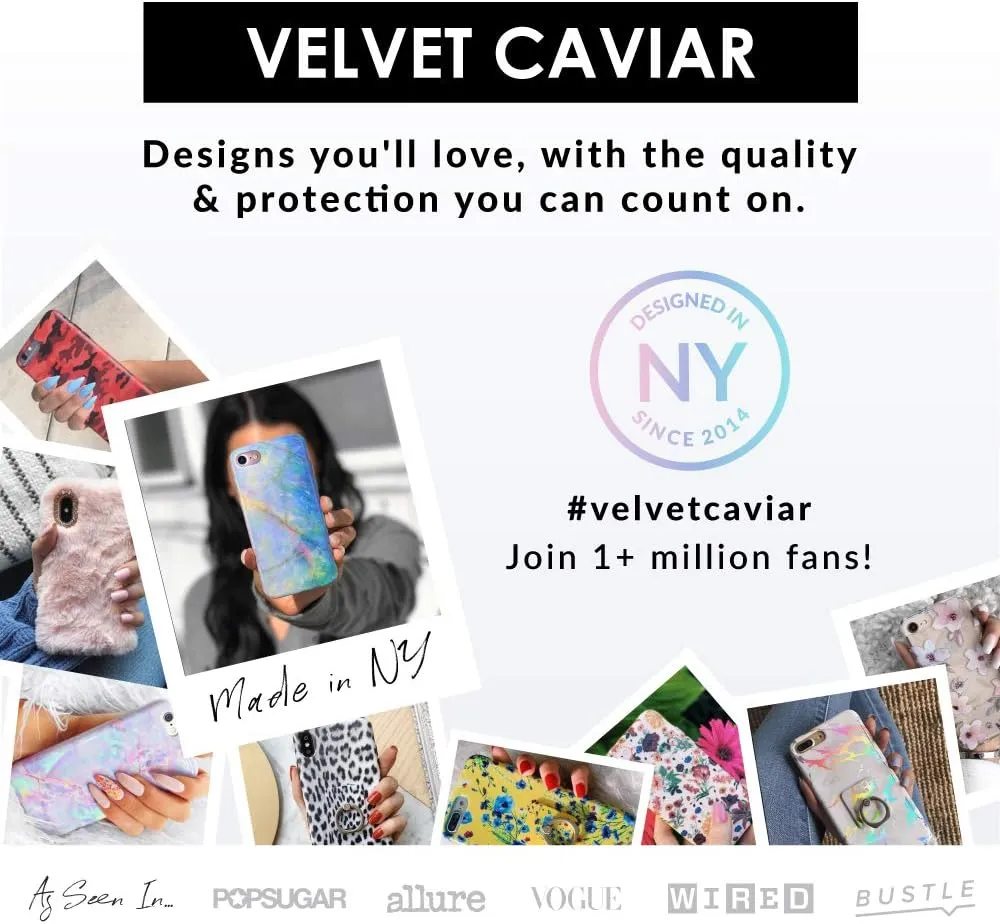 VELVET CAVIAR for iPhone 13 Case - Compatible with MagSafe - 10ft Drop Tested - Vintage Floral Wildflowers