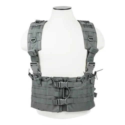 Vism By Ncstar Ar Chest Rig-urban Gray