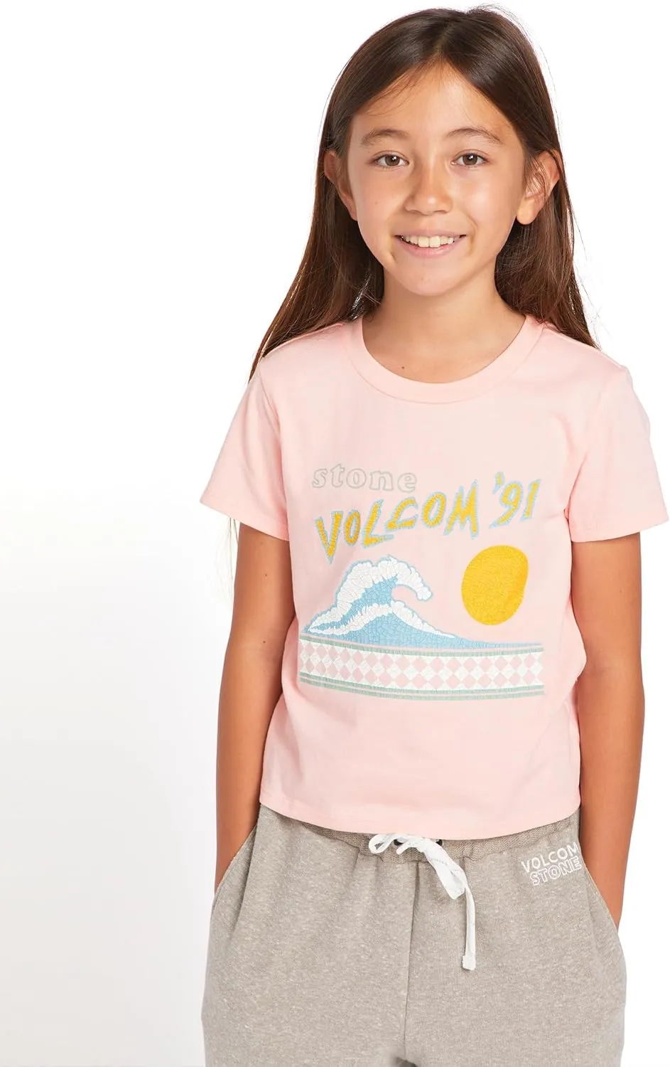 Volcom Girls' I Got U Baby Short Sleeve Tee