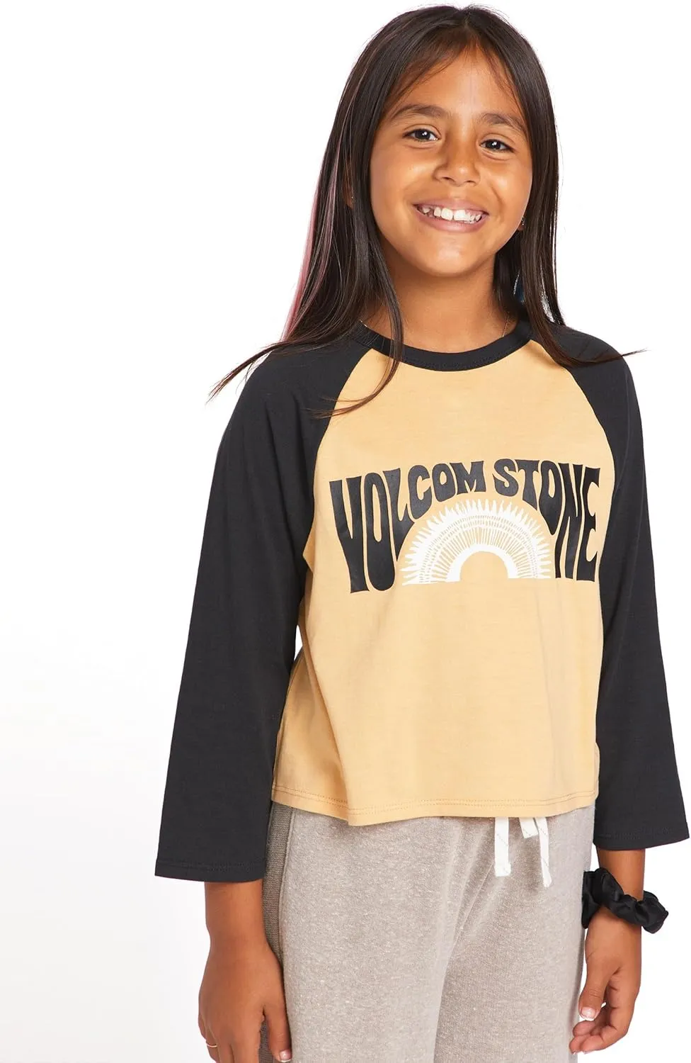 Volcom Girls' Pitch Me Long Sleeve Tee