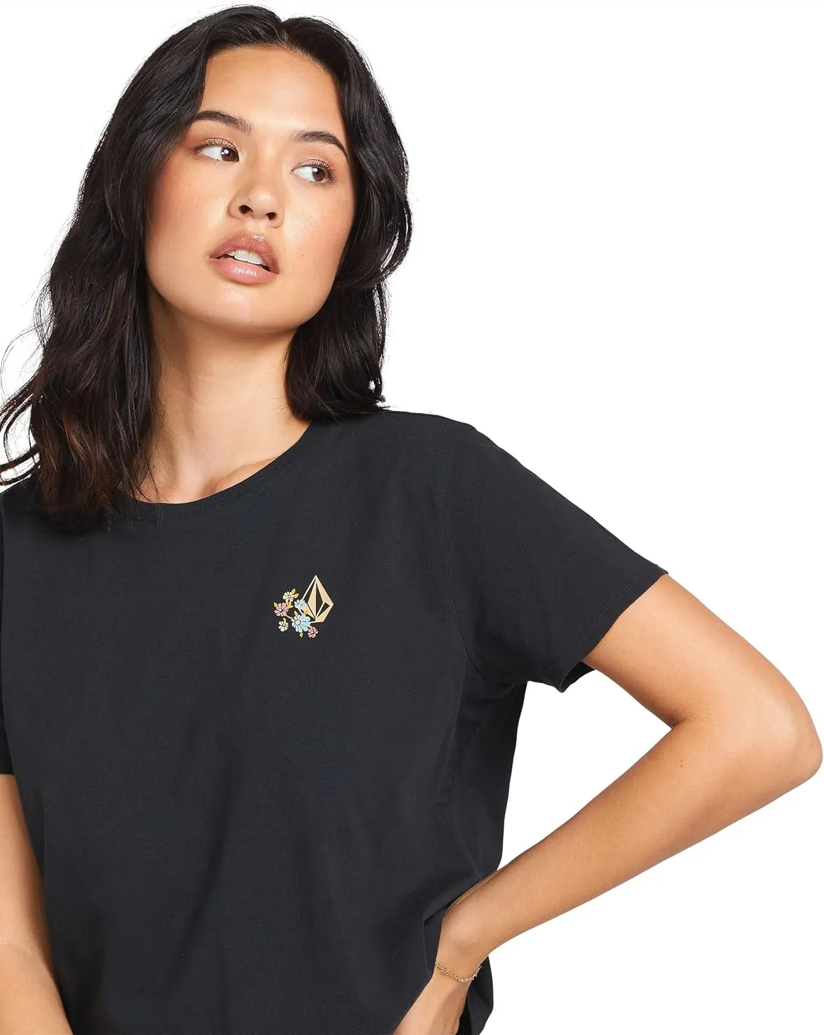 Volcom Women's I Got You Baby Short Sleeve Tee