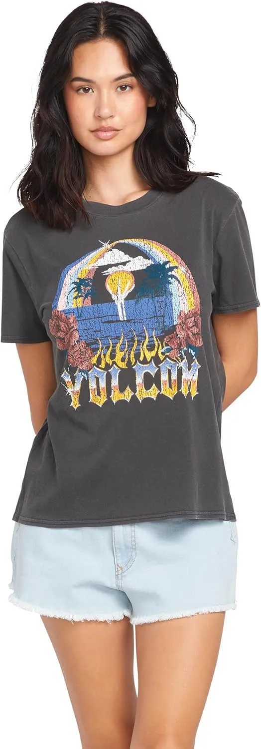 Volcom Women's Lock It Up Short Sleeve Tee