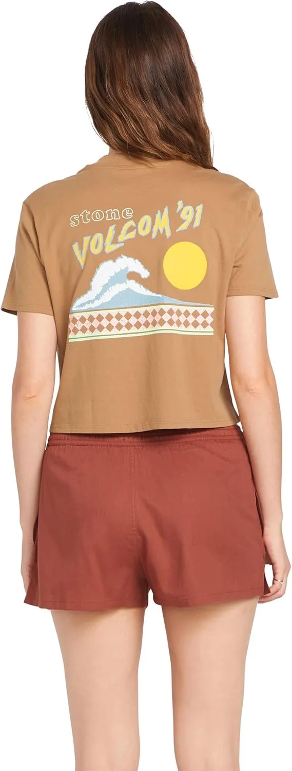 Volcom Women's Pocket Dial Short Sleeve Tee