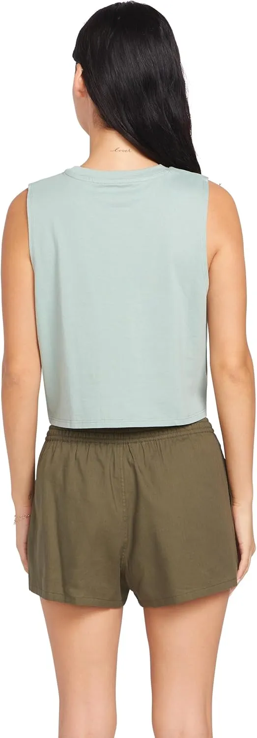 Volcom Women's Stone Hour Crop Tank Top