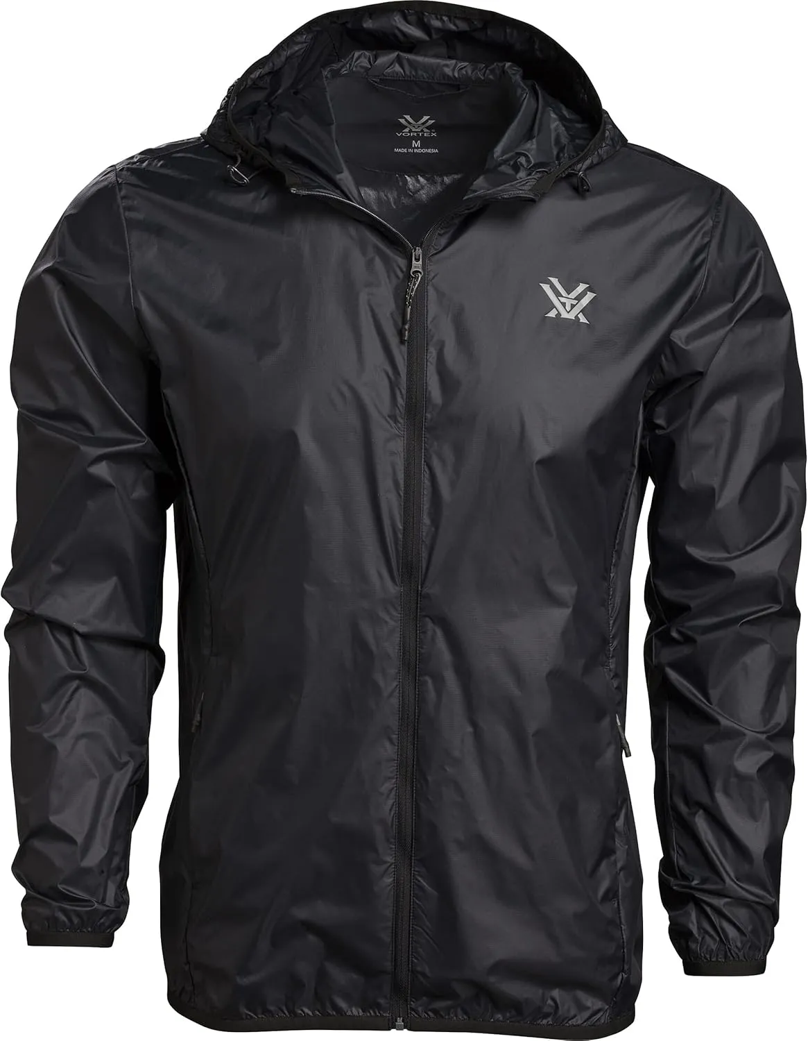 Vortex Men's Storm Silencer Pro Rain Breaker Jackets - DWR Treated, Packs Into Own Pocket