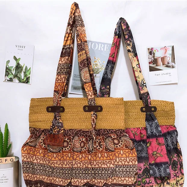 Wholesale Skirt Bag Plant Craft Products Straw Woven Bag
