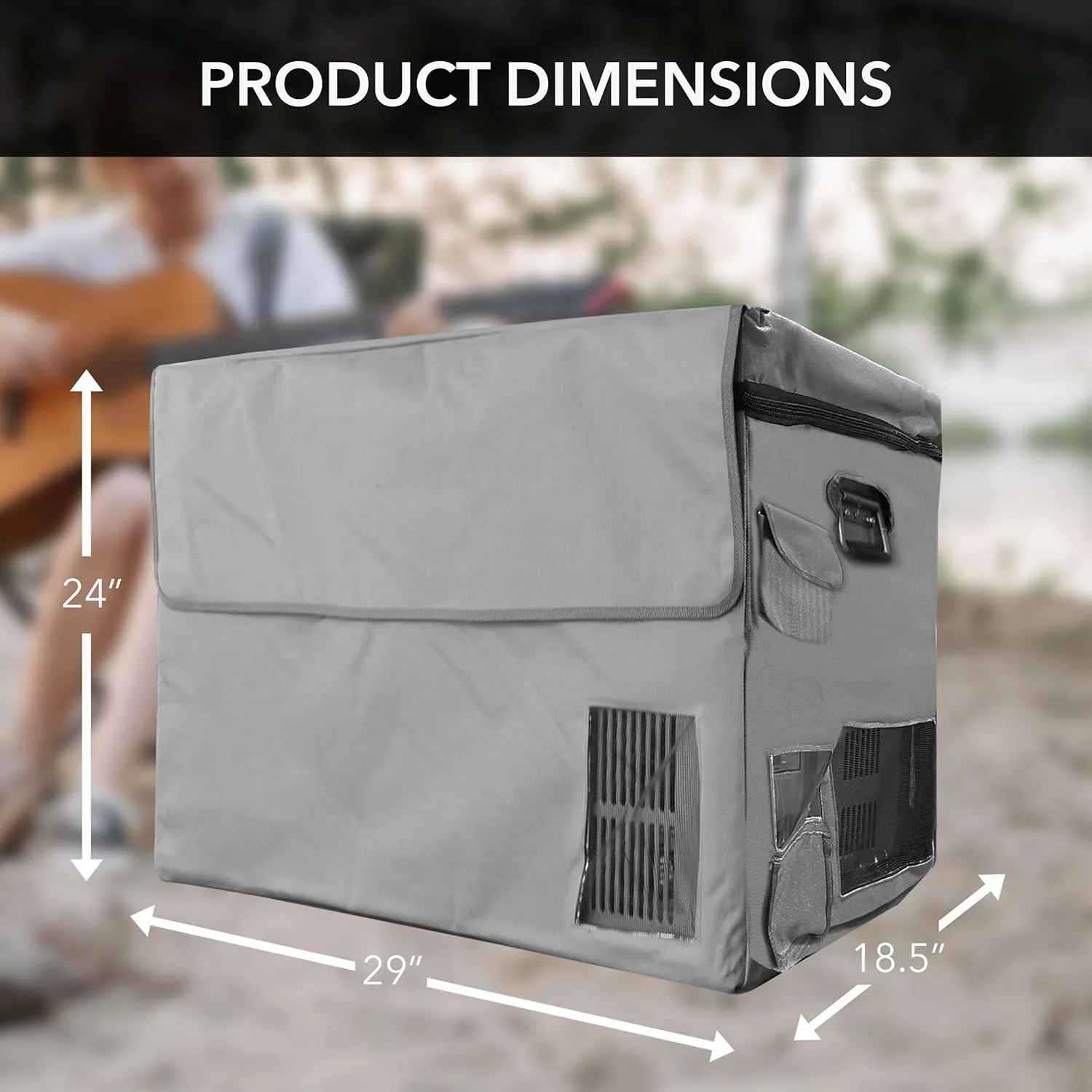 Whynter FM-8TBG Portable Refrigerator/ Freezer Transit Bag for Model: FM-85G