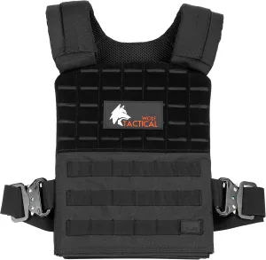 WOLF TACTICAL Quick-Release Weighted Vest for Men Workout Vest, Strength Training Weight Vests Weighted Vest Men
