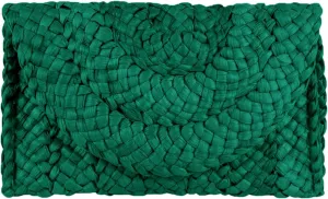 Women Straw Clutch Purse Handbag Straw Shoulder Bag Summer Beach Bag Woven Bag Envelope Purse Wallet