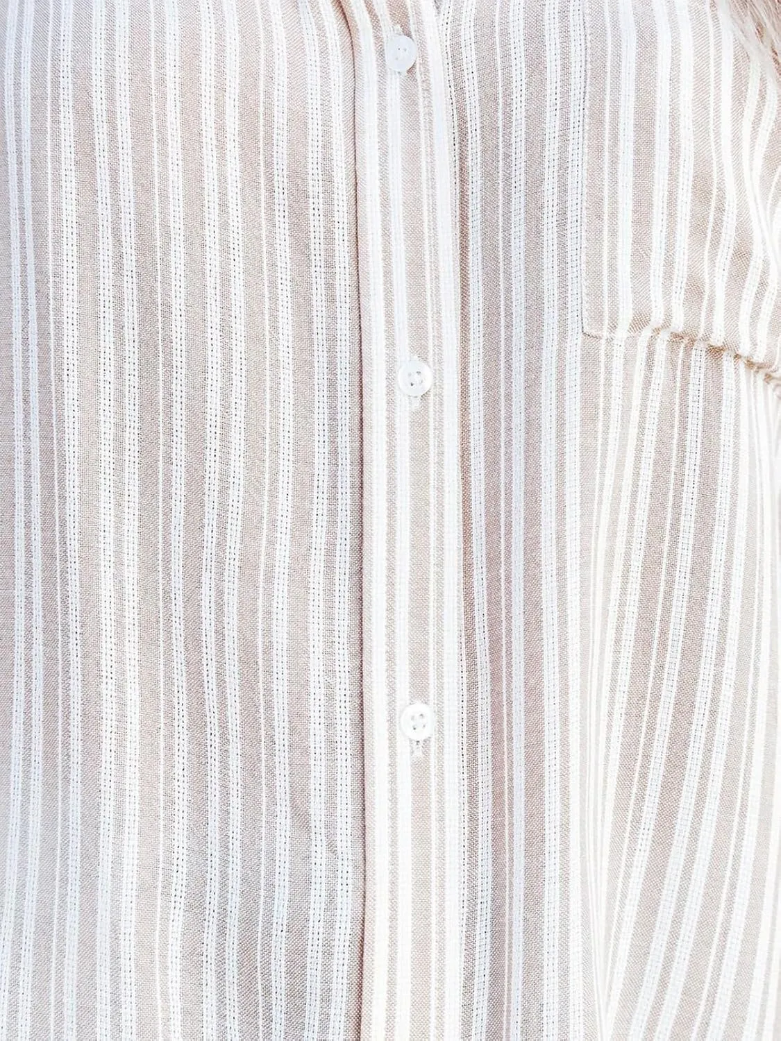 Womens Button Down Shirts Short Sleeve Summer Linen V Neck Collared Stripes Casual Blouses Tops with Pocket